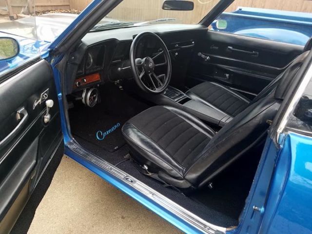 1969 Blue Chevrolet Camaro Coupe
