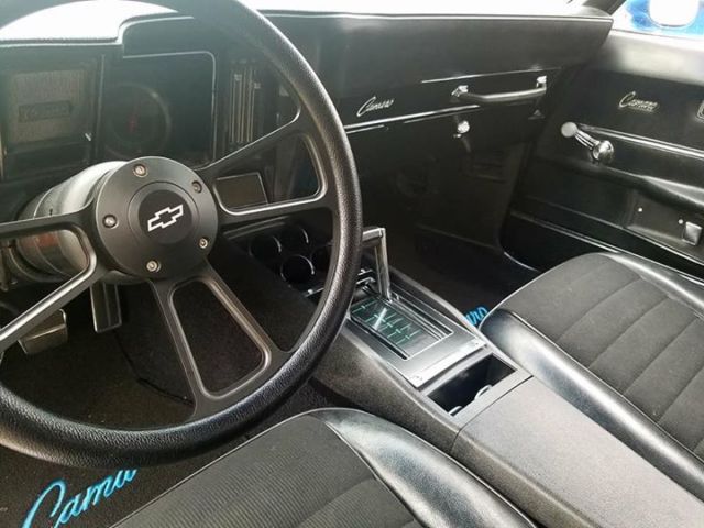 1969 Blue Chevrolet Camaro Coupe
