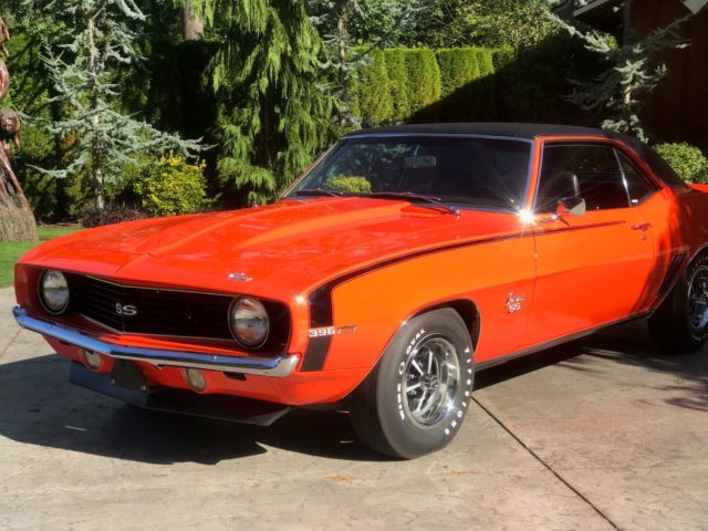 1969 Hugger Orange Chevrolet Camaro