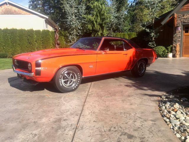 1969 Hugger Orange Chevrolet Camaro