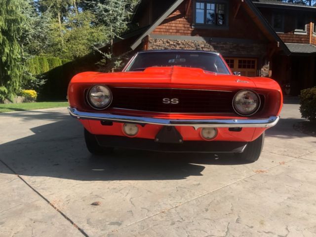 1969 Hugger Orange Chevrolet Camaro