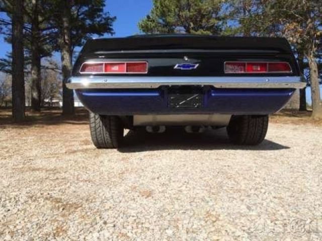 1969 Blue Chevrolet Camaro Coupe