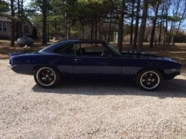 1969 Blue Chevrolet Camaro Coupe