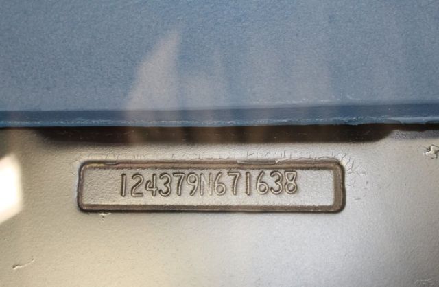 1969 Blue Chevrolet Camaro