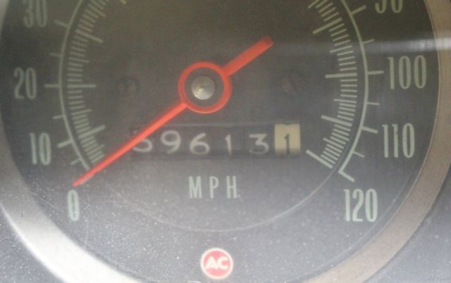 1969 Blue Chevrolet Camaro