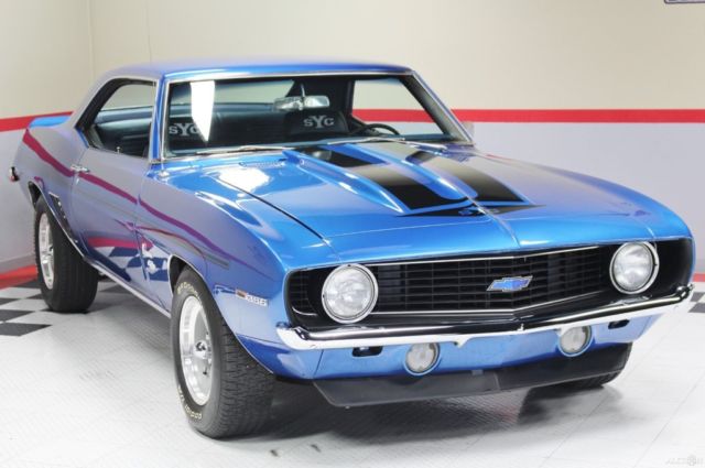 1969 Blue Chevrolet Camaro