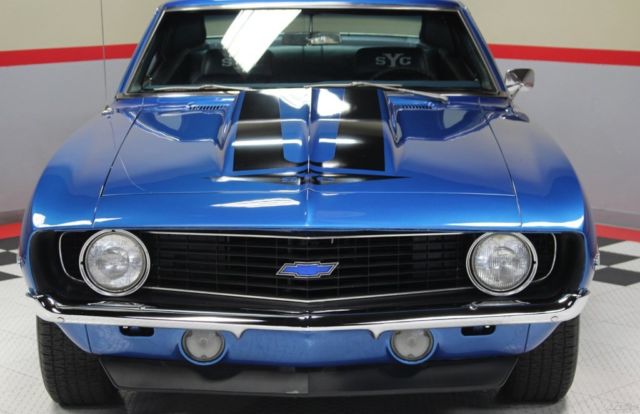 1969 Blue Chevrolet Camaro
