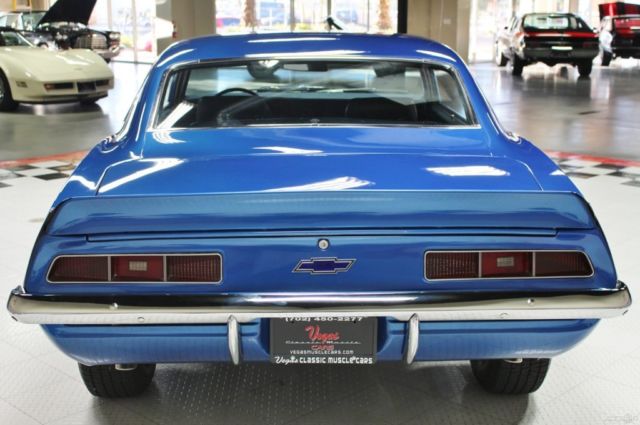1969 Blue Chevrolet Camaro