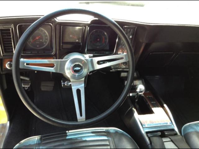 1969 Yellow Chevrolet Camaro Coupe