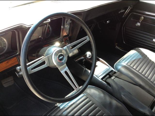 1969 Yellow Chevrolet Camaro Coupe