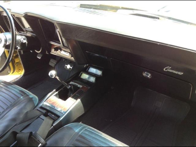 1969 Yellow Chevrolet Camaro Coupe