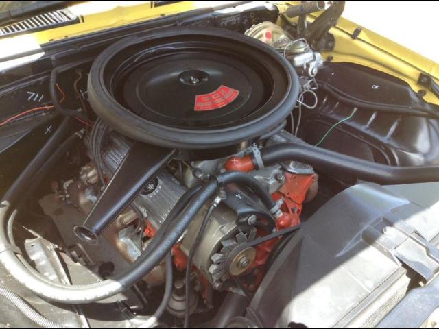 1969 Yellow Chevrolet Camaro Coupe