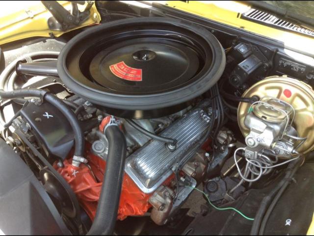1969 Yellow Chevrolet Camaro Coupe