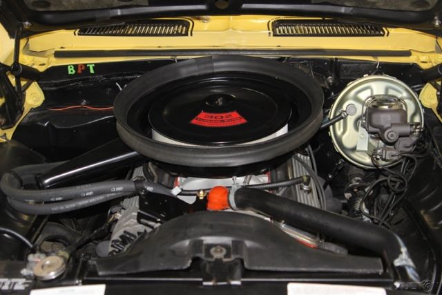 1969 Yellow Chevrolet Camaro Coupe