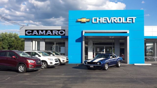 1969 Blue Chevrolet Camaro Coupe