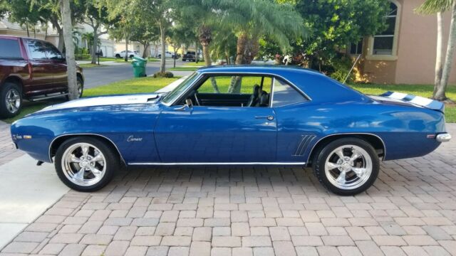 1969 Blue Chevrolet Camaro Coupe