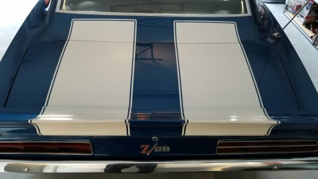1969 Blue Chevrolet Camaro Coupe