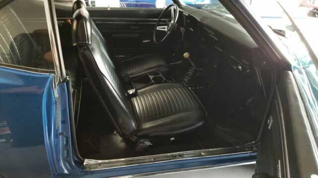 1969 Blue Chevrolet Camaro Coupe