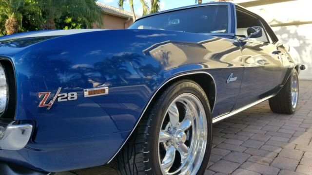 1969 Blue Chevrolet Camaro Coupe