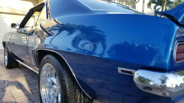 1969 Blue Chevrolet Camaro Coupe