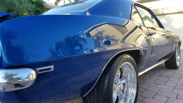 1969 Blue Chevrolet Camaro Coupe