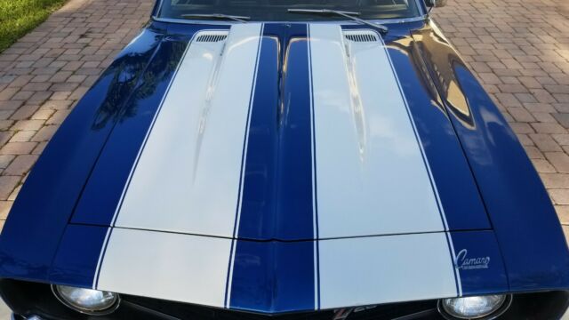 1969 Blue Chevrolet Camaro Coupe