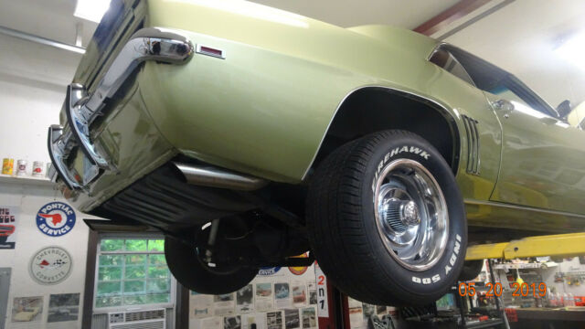 1969 Green Chevrolet Camaro Coupe