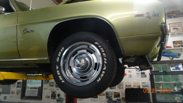 1969 Green Chevrolet Camaro Coupe