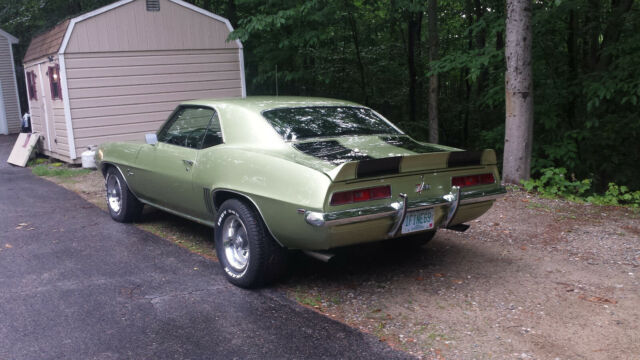 1969 Green Chevrolet Camaro Coupe