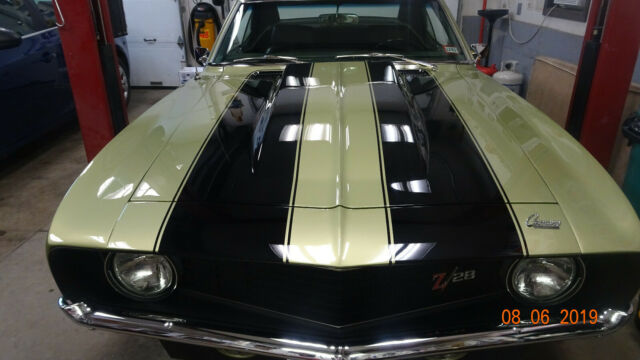 1969 Green Chevrolet Camaro Coupe