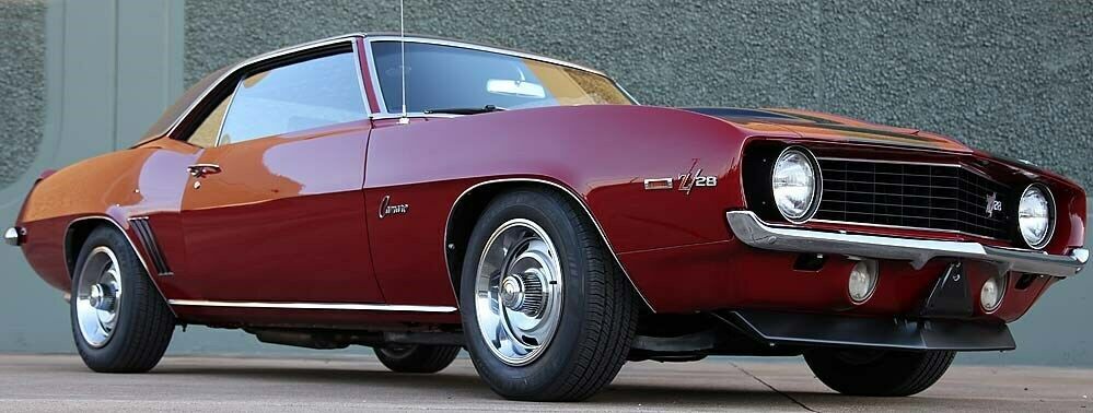 1969 GARNET RED Chevrolet Camaro Coupe