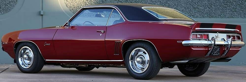 1969 GARNET RED Chevrolet Camaro Coupe