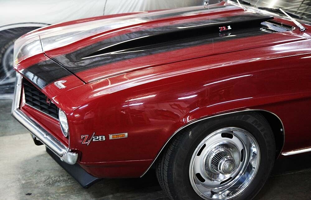 1969 GARNET RED Chevrolet Camaro Coupe