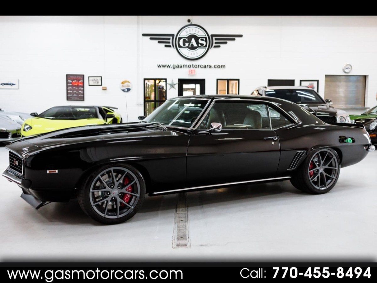 1969 Black Chevrolet Camaro --