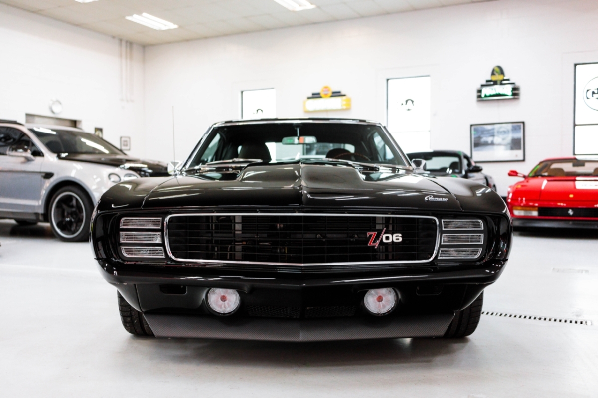 1969 Black Chevrolet Camaro --