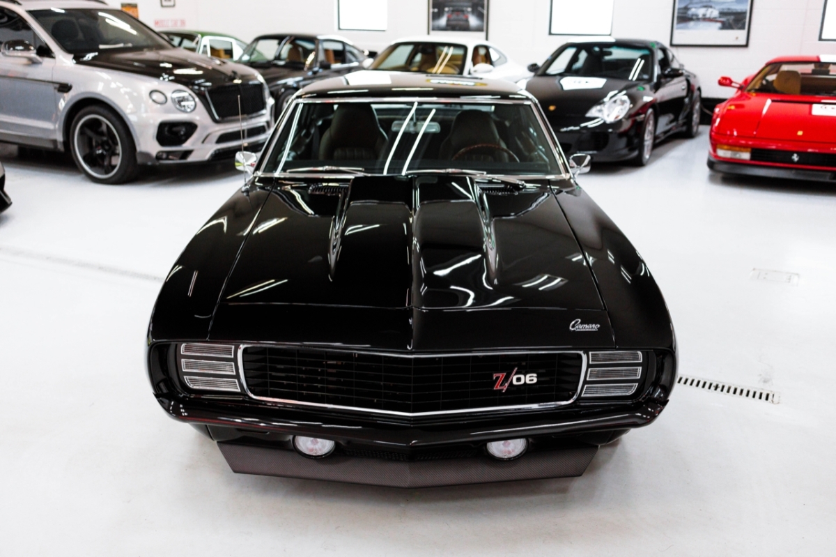 1969 Black Chevrolet Camaro --