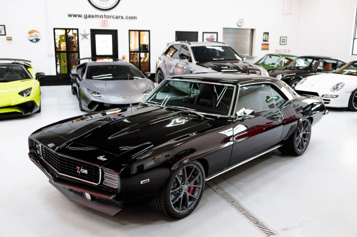 1969 Black Chevrolet Camaro --