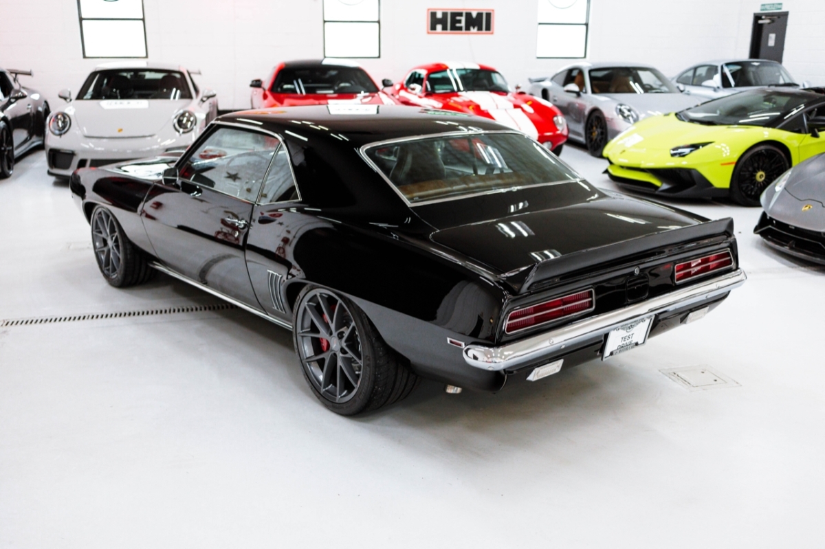 1969 Black Chevrolet Camaro --