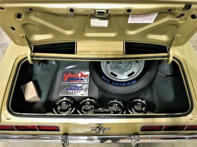 1969 Gold Chevrolet Camaro Coupe