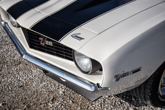 1969 White Chevrolet Camaro Coupe
