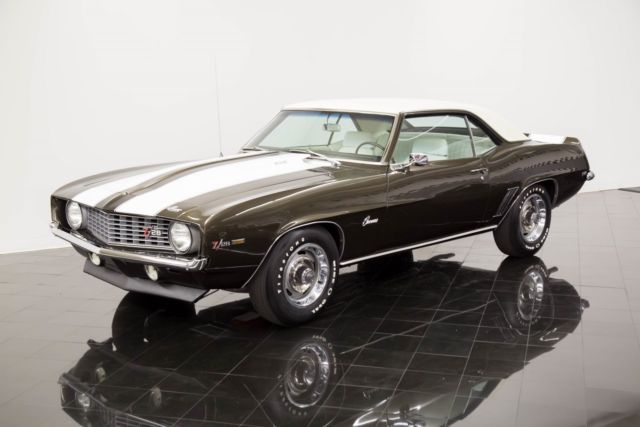 1969 61- Burnished Brown Chevrolet Camaro Coupe