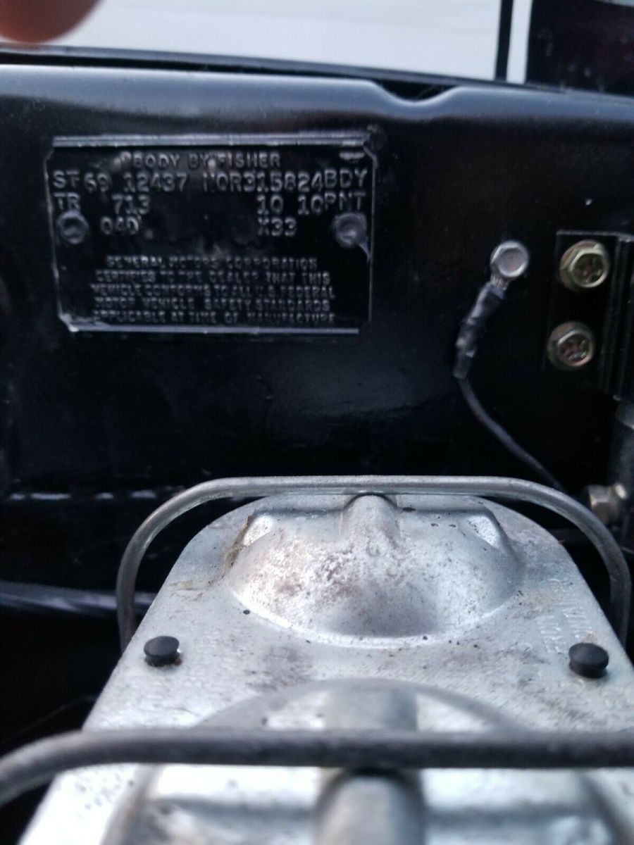 1969 Black Chevrolet Camaro Coupe