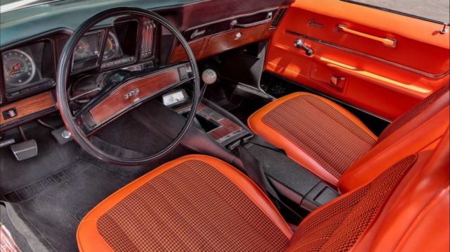 1969 HUGGER ORANGE Chevrolet Camaro Coupe