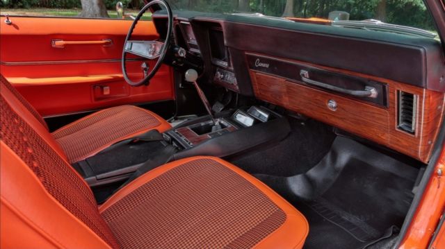 1969 HUGGER ORANGE Chevrolet Camaro Coupe