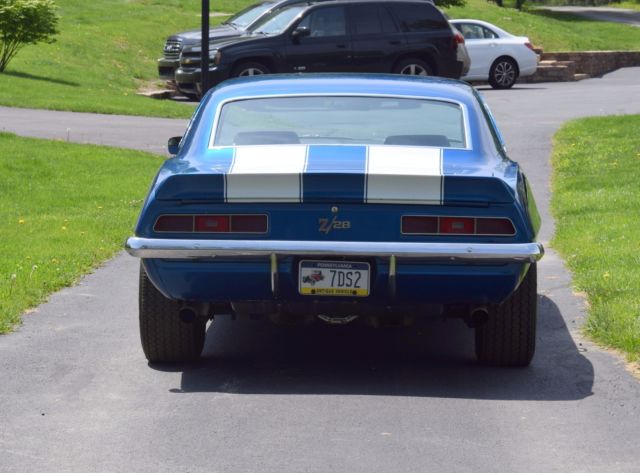 1969 White Chevrolet Camaro Coupe