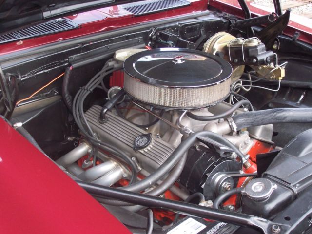 1969 Burgundy Chevrolet Camaro Coupe