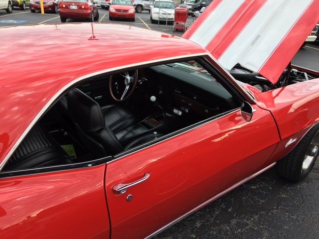 1969 Red Chevrolet Camaro Coupe