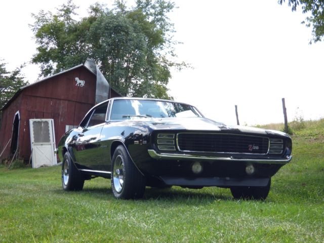 1969 Black Chevrolet Camaro Coupe