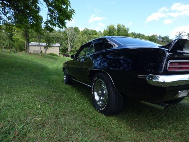 1969 Black Chevrolet Camaro Coupe