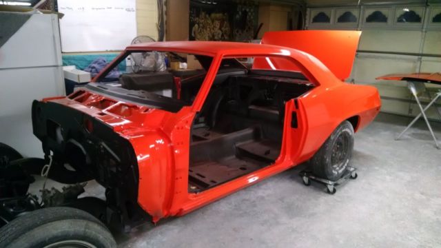 1969 Hugger Orange Chevrolet Camaro Coupe